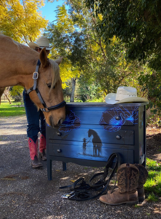 Drawers - Horse & Child